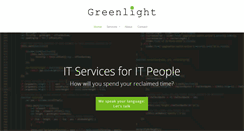 Desktop Screenshot of greenlight-is.com